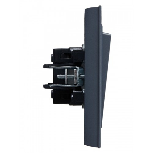 Выключатель 1-кл. СП BRITE ВСР10-1-0-БрМ 10А в сборе маренго IEK BR-V10-0-10-K35-F