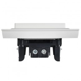 Выключатель 1-кл. СП BRITE ВСР10-1-0-БрАБ 10А в сборе арктич. бел. IEK BR-V10-0-10-K91-F