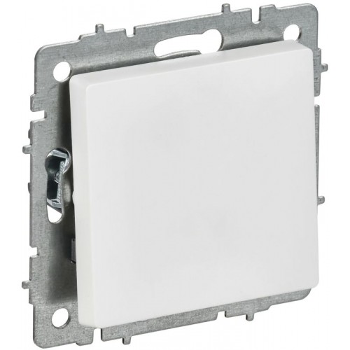 Выключатель проходной 1-кл. СП BRITE ВС10-1-6-БрАБ 10А механизм арктич. бел. IEK BR-V12-0-10-K91