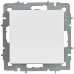 Выключатель проходной 1-кл. СП BRITE ВС10-1-6-БрАБ 10А механизм арктич. бел. IEK BR-V12-0-10-K91