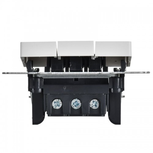 Выключатель 3-кл. СП BRITE ВС10-3-0-БрАБ 10А механизм арктич. бел. IEK BR-V30-0-10-K91