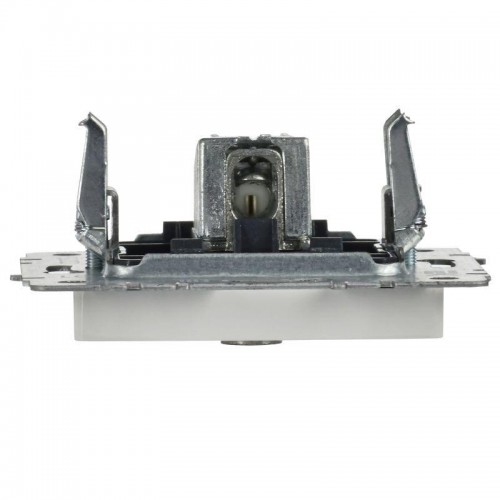 Розетка телевизионная оконечная TV СП Brite РТВ11-0-БрБ механизм бел. IEK BR-A10-O-K01