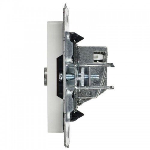 Розетка телевизионная оконечная TV СП Brite РТВ11-0-БрБ механизм бел. IEK BR-A10-O-K01