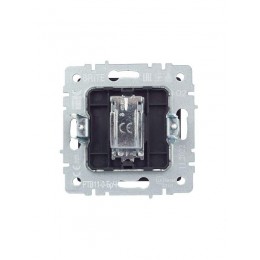 Розетка телевизионная оконечная TV СП Brite РТВ11-0-БрЧ механизм черн. IEK BR-A10-O-K02