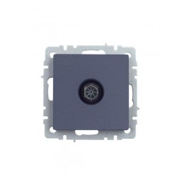 Розетка телевизионная оконечная TV СП Brite РТВ11-0-БрМ механизм маренго IEK BR-A10-O-K35