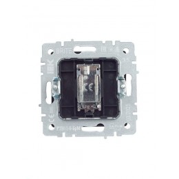 Розетка телевизионная оконечная TV СП Brite РТВ11-0-БрМ механизм маренго IEK BR-A10-O-K35