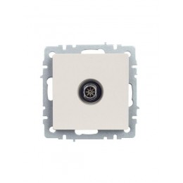 Розетка телевизионная оконечная TV СП Brite РТВ11-0-БрЖ механизм жемчуж. IEK BR-A10-O-K36