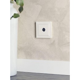 Розетка телевизионная оконечная TV СП Brite РТВ11-0-БрЖ механизм жемчуж. IEK BR-A10-O-K36