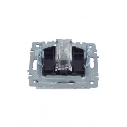 Розетка телевизионная оконечная TV СП Brite РТВ11-0-БрА механизм алюм. IEK BR-A10-O-K47