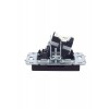 Розетка компьютерная + телевизионная 2-м Brite РТВ/РК12-БрЧ RJ45 кат.5E + TV механизм черн. IEK BR-AK20-1-K02