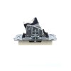 Розетка компьютерная + телевизионная 2-м Brite РТВ/РК12-БрКр RJ45 кат.5E + TV механизм беж. IEK BR-AK20-1-K10