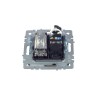 Розетка компьютерная + телевизионная 2-м Brite РТВ/РК12-БрШ RJ45 кат.5E + TV механизм шампань IEK BR-AK20-1-K37