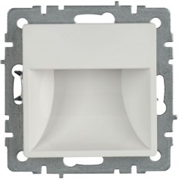 Подсветка светодиодная BRITE встраив. ПЛ20-БрБ механизм бел. IEK BR-FL20-K01