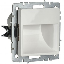 Подсветка светодиодная BRITE встраив. ПЛ20-БрБ механизм бел. IEK BR-FL20-K01