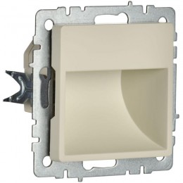 Подсветка светодиодная BRITE встраив. ПЛ20-БрКр механизм беж. IEK BR-FL20-K10