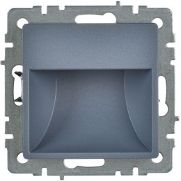 Подсветка светодиодная BRITE встраив. ПЛ20-БрМ механизм маренго IEK BR-FL20-K35