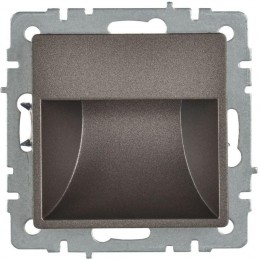 Подсветка светодиодная BRITE встраив. ПЛ20-БрТБ механизм бронза IEK BR-FL20-K45