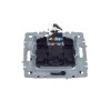 Розетка компьютерная СП RJ45 кат.5E BRITE РК10-БрЧ механизм черн. IEK BR-K10-1-K02