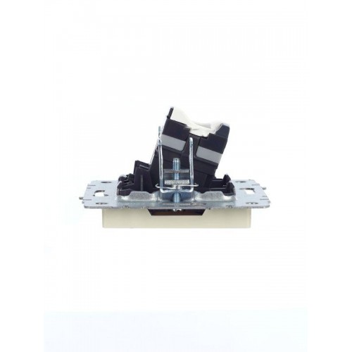 Розетка компьютерная СП RJ45 кат.5E BRITE РК10-БрКр механизм беж. IEK BR-K10-1-K10