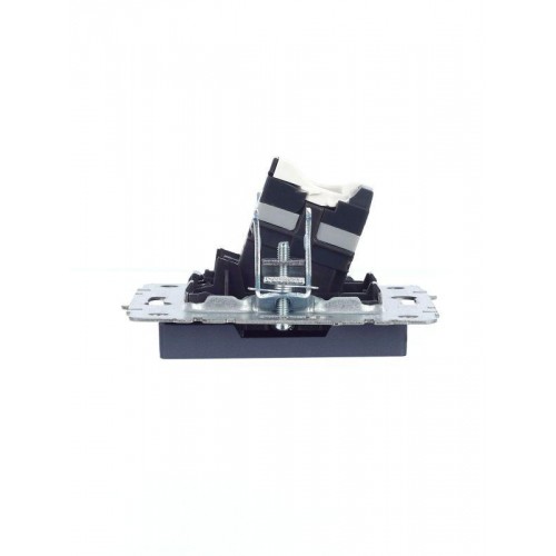Розетка компьютерная СП RJ45 кат.5E BRITE РК10-БрМ механизм маренго IEK BR-K10-1-K35