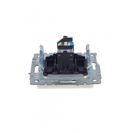 Розетка компьютерная СП RJ45 кат.5E BRITE РК10-БрЖ механизм жемчуж. IEK BR-K10-1-K36