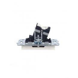 Розетка компьютерная СП RJ45 кат.5E BRITE РК10-БрЖ механизм жемчуж. IEK BR-K10-1-K36