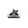 Розетка компьютерная СП RJ45 кат.5E BRITE РК10-БрТБ механизм бронза IEK BR-K10-1-K45