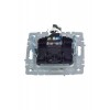 Розетка компьютерная СП RJ45 кат.5E BRITE РК10-БрА механизм алюм. IEK BR-K10-1-K47