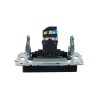Розетка компьютерная СП RJ45 кат.5E BRITE РК10-БрГ механизм графит IEK BR-K10-1-K53
