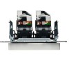 Розетка компьютерная двойн. СП RJ45 кат.5E BRITE РК10-2-БрБ механизм бел. IEK BR-K20-1-K01