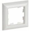 Рамка 1-м BRITE РУ-1-Бр бел./бел. IEK BR-M12-12-K01