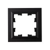 Рамка 1-м IP44 BRITE РУ-1-БрЧ-44 черн. IEK BR-M12-44-K02