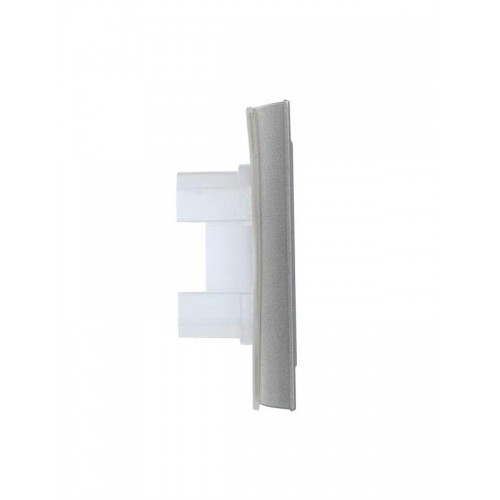 Рамка 1-м IP44 BRITE РУ-1-БрА-44 алюм. IEK BR-M12-44-K47