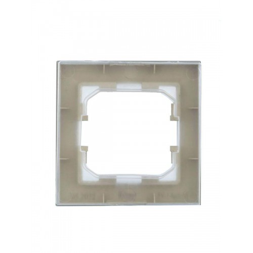 Рамка 1-м IP44 BRITE РУ-1-БрА-44 алюм. IEK BR-M12-44-K47