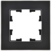 Рамка 1-м BRITE РУ-1-2-Бр стекло черн. матов. IEK BR-M12-G-31-K02