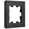 Рамка 1-м BRITE РУ-1-2-Бр стекло черн. матов. IEK BR-M12-G-31-K02