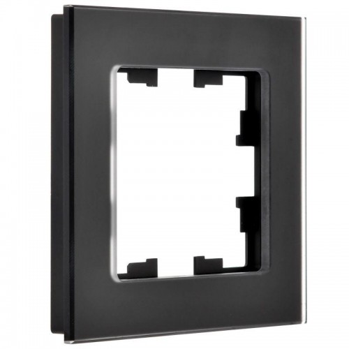 Рамка 1-м BRITE РУ-1-2-Бр стекло черн. матов. IEK BR-M12-G-31-K02