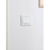 Рамка 1-м BRITE РУ-1-2-БрБ стекло бел. IEK BR-M12-G-K01