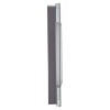 Рамка 1-м BRITE РУ-1-2-БрСе стекло сер. IEK BR-M12-G-K03