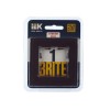 Рамка 1-м BRITE РУ-1-2-БрТБ стекло темн. бронза IEK BR-M12-G-K45