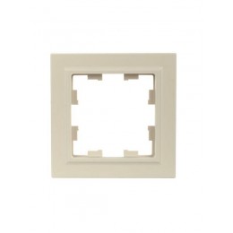 Рамка 1-м BRITE РУ-1-БрКр беж. IEK BR-M12-K10