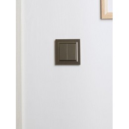 Рамка 1-м BRITE РУ-1-БрШ шампань IEK BR-M12-K37