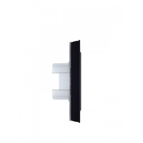 Рамка 2-м IP44 BRITE РУ-2-БрЧ-44 черн. IEK BR-M22-44-K02