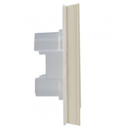 Рамка 2-м IP44 BRITE РУ-2-БрКр-44 беж. IEK BR-M22-44-K10