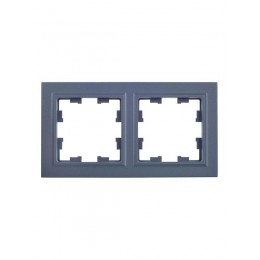 Рамка 2-м BRITE РУ-2-БрМ маренго IEK BR-M22-K35