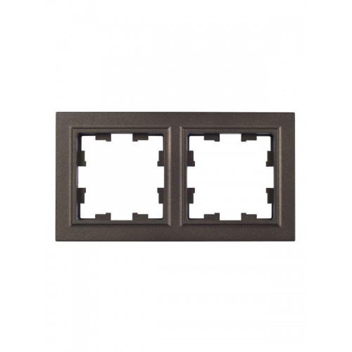 Рамка 2-м BRITE РУ-2-БрТБ бронза IEK BR-M22-K45