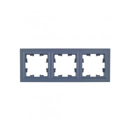 Рамка 3-м BRITE РУ-3-БрМ маренго IEK BR-M32-K35