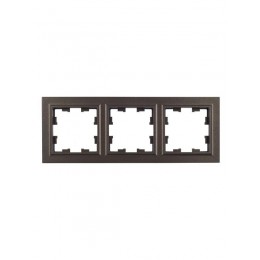 Рамка 3-м BRITE РУ-3-БрТБ бронза IEK BR-M32-K45