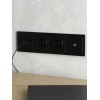 Рамка 4-м BRITE РУ-4-БрЧ черн. IEK BR-M42-K02