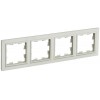 Рамка 4-м BRITE РУ-4-БрКр беж. IEK BR-M42-K10